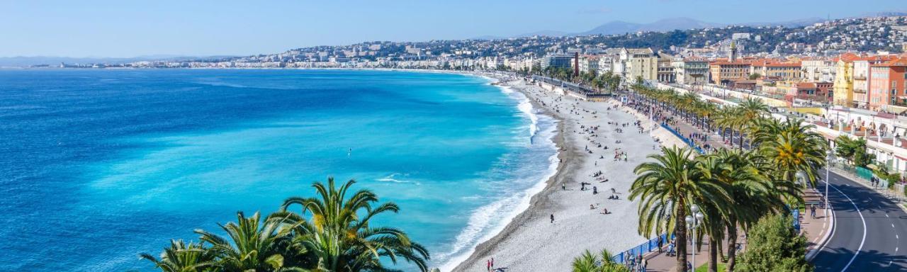 Nice Beau 2 Pieces Atypique-Original 200 M Mer, Promenade Des Anglais, Negresco Εξωτερικό φωτογραφία