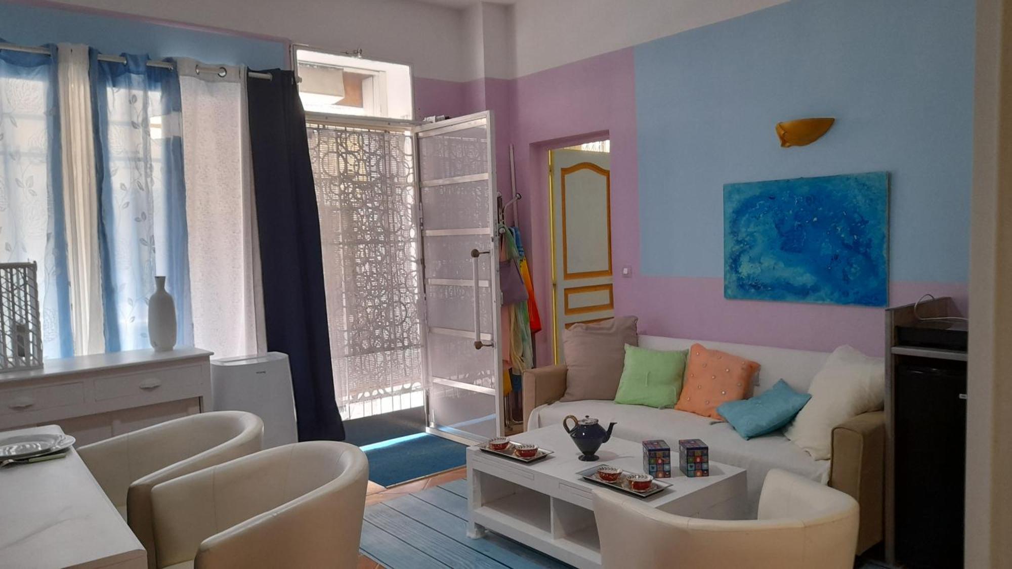Nice Beau 2 Pieces Atypique-Original 200 M Mer, Promenade Des Anglais, Negresco Εξωτερικό φωτογραφία